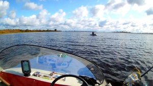 Троллинг щуки на реке Шелонь, 22 сентября.