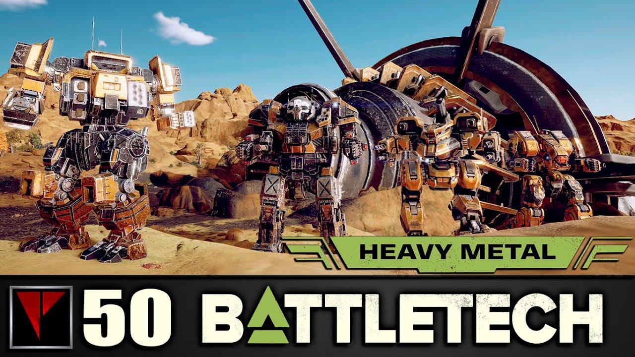 BATTLETECH Heavy Metal #50 - Легенды смотреть онлайн