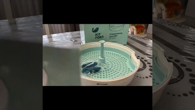 Обзор стерилизатора для СВЧ Kitfort KT-2304 смотреть онлайн