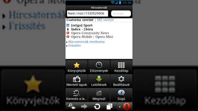 Opera Mini Next V7.0 - HU смотреть онлайн