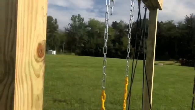 How To Build A Strong DIY Swing Set From Wood! смотреть онлайн