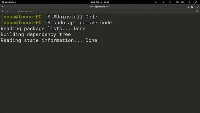 How to Uninstall Code on Ubuntu смотреть онлайн