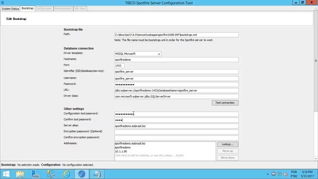 Como configurar o Bootstrap no SPOTFIRE Server смотреть онлайн