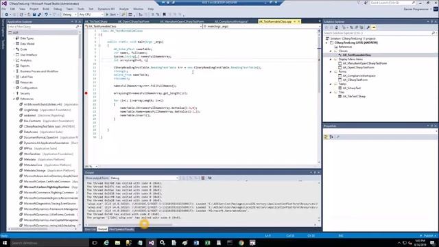 C# Assembly reads external table Dynamics 365 FO Runnable class takes it via X++ code смотреть онлайн