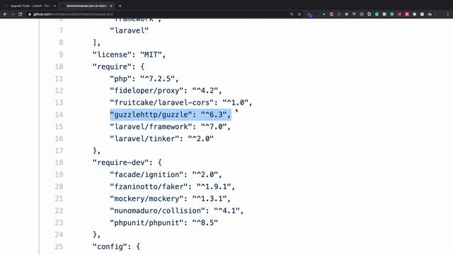 Upgrade to Laravel 7 from any laravel version смотреть онлайн