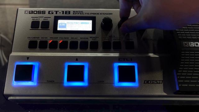 [제품리뷰] BOSS 사의 베이스용 미니 멀티이펙터 GT-1B 기초 리뷰! смотреть онлайн