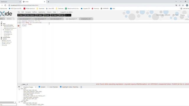 XQUERY en eXist-db смотреть онлайн