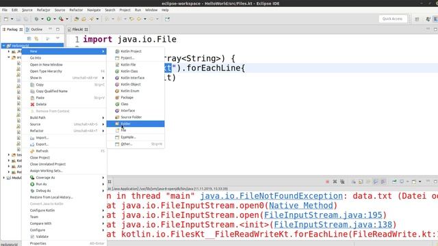 Kotlin für alle Tutorial #90 - Dateien смотреть онлайн