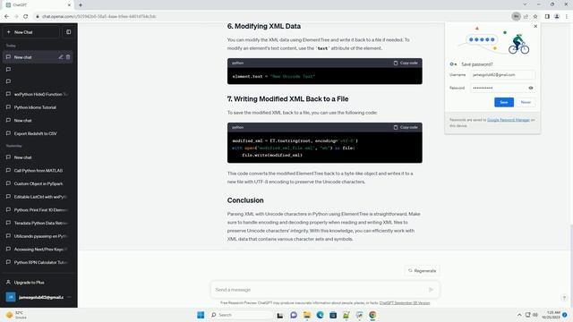 python Parse XML with unicode characters into ElementTree смотреть онлайн
