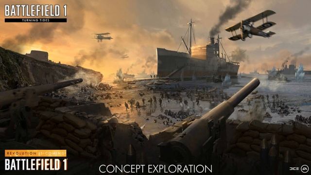 Battlefield 1: New Turning Tides Concept Art & Premium Trials Info смотреть онлайн