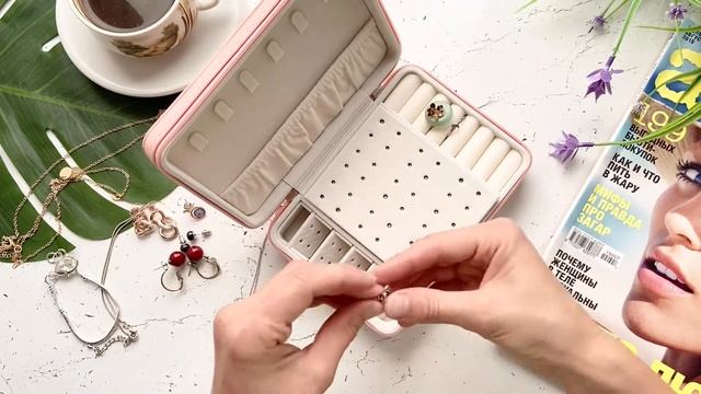 шкатулка для ювелирных украшений за 12$ c #aliexpress распаковка смотреть онлайн