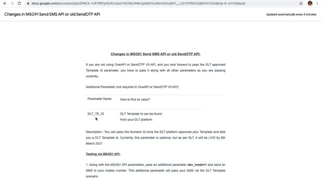 SMSAPI | Mapping and Testing of DLT Template Id from MSG91 Panel and API смотреть онлайн