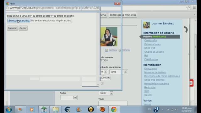 Como cambiar tu perfil en PeruEduca смотреть онлайн