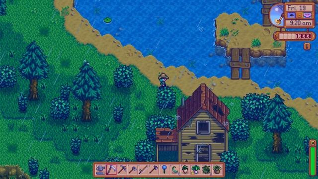 Stardew Valley. Quest "Robin's Lost Axe". смотреть онлайн