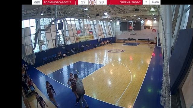 Первенство Москвы по баскетболу: Гольяново(2)- Глория(2) Д2007г.р.