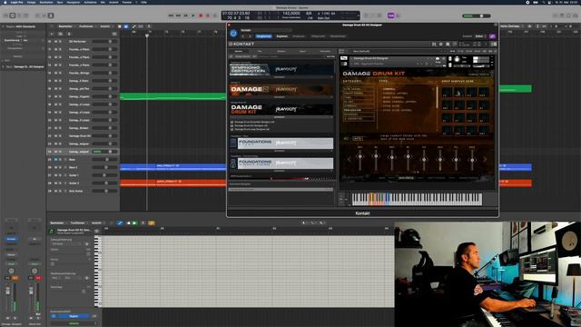 Heavyocity Damage Drum Kit - First Impression Of This Heavy Hitting Epic Rock Drum Kit