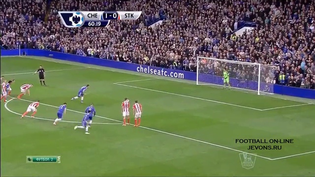 33 Tour Chelsea 3-0 Stoke City