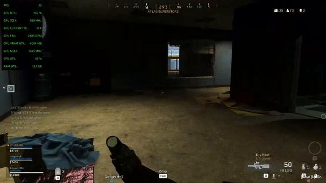 Call of Duty: Warzone, INTEL CORE I7 4770K(3.9 GHz), R9 380, 16 GB RAM смотреть онлайн