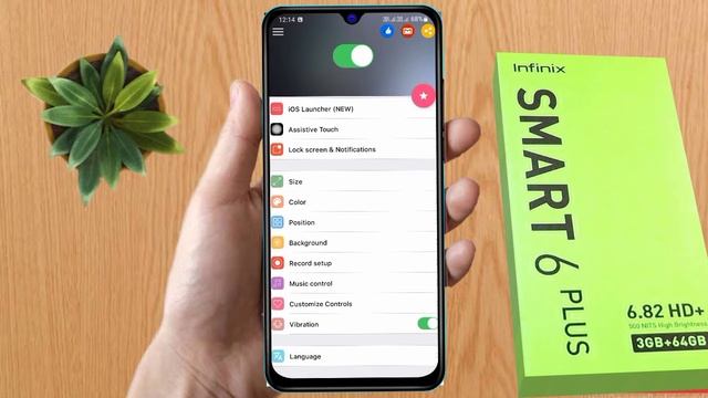 infinix smart 6 plus ko iphone kaise banaye | infinix smart 6 plus control center change смотреть онлайн