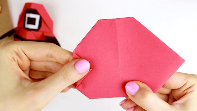 Оригами Игра в Кальмара Игрушка из бумаги | Origami Squid Game Paper toy | DIY Антистресс смотреть онлайн