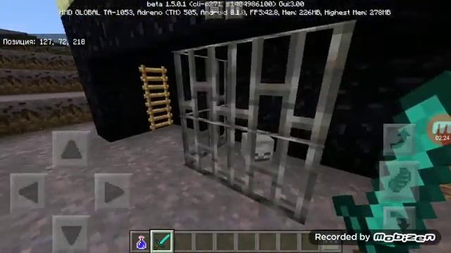 Как построить самую защищенную крепость в Minecraft PE смотреть онлайн