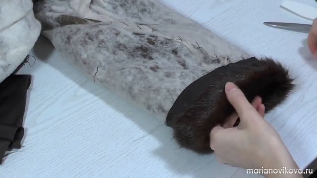 Урок 3. Как перешить шубу своими руками. Как укоротить рукава у шубы смотреть онлайн