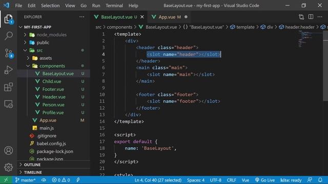 តោះរៀន Vue JS 2 សម្រាប់អ្នកចាប់ផ្តើមដំបូង #21 - Slot смотреть онлайн