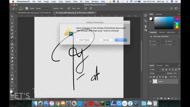 How to Make Watermark Brush from PNG file in Photoshop смотреть онлайн