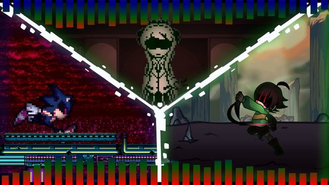 Undertale Mashup: Confronting Yourself X Autophobia X JustMonika [Monika VS Sonic.exe VS Chara]