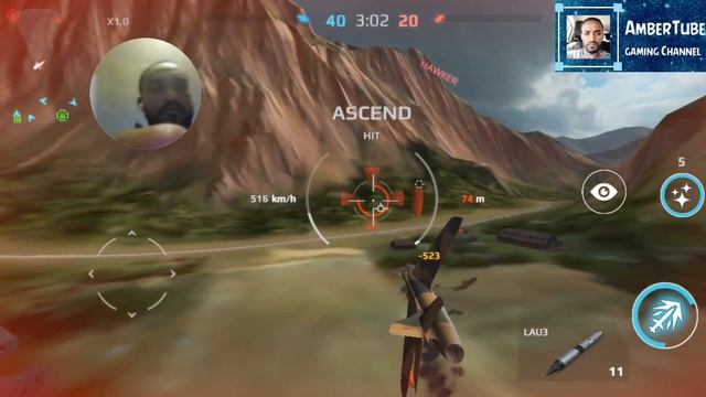 Sky Combat air force game-play PVP dogfight 1080p HD@ZantaEntertainment 2022 смотреть онлайн
