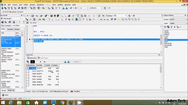 NULL Related Functions in Oracle Database смотреть онлайн