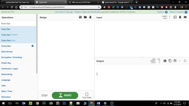 CyberChef - A must have security tool смотреть онлайн