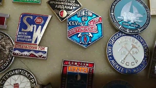 Якутия в значках. Продолжение обзора коллекции. смотреть онлайн