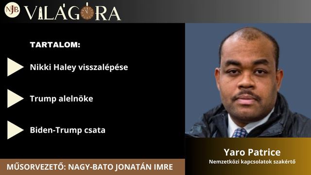 Keményen beleszállt Biden Trumpba - Yaro Patrice смотреть онлайн