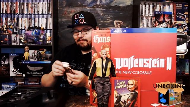 Wolfenstein 2 + Panzerhund Edition - CE Unboxing - BLSG смотреть онлайн