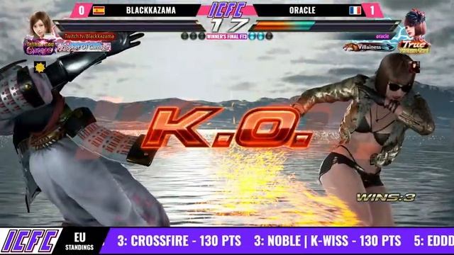 Oracle (Anna) vs Blackkazama (Asuka) - ICFC EU: Season 1 Week 7 - Winner's Final смотреть онлайн