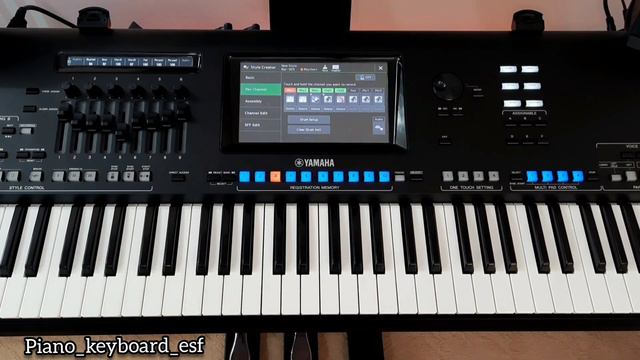 yamaha genos style смотреть онлайн