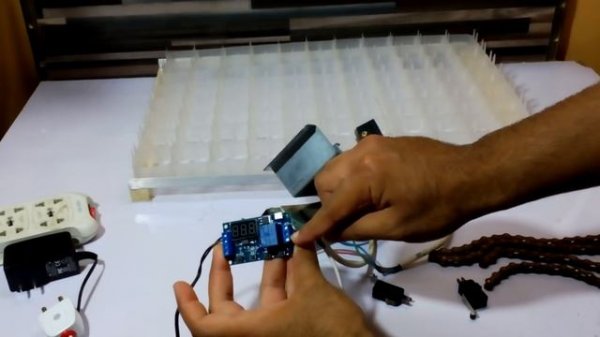 XYJ-02 timer connection to incubator synchronous motor 60KTYZ