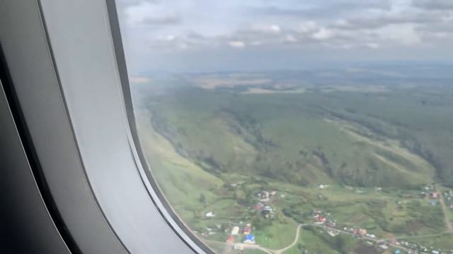 Взлёт самолёта S7 из Новокузнецка смотреть онлайн