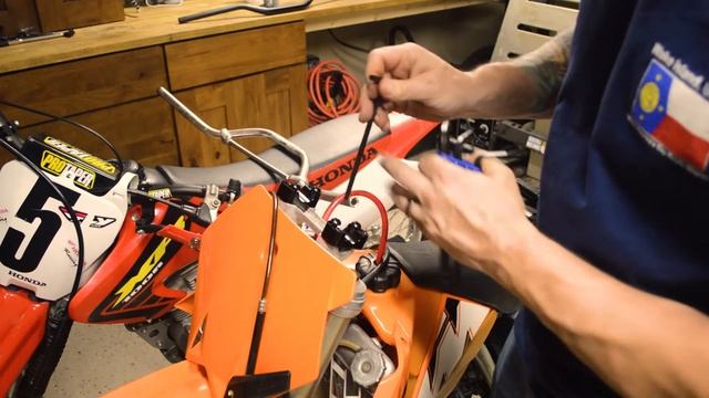 Dirt Bike Project -- 2004 KTM 85sx Part 10 - Tusk Chub Bars