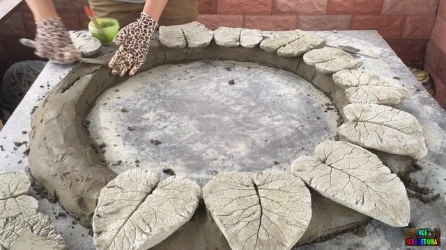 БОРДЮР ИЗ ЛОПУХОВ ИЛИ КЛУМБА ДЛЯ ЦВЕТОВ / DIY смотреть онлайн