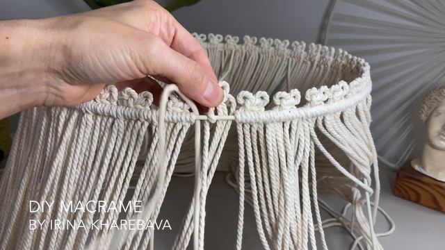 ДЕКОР макраме/Для абажура/Для панно/DIY macrame смотреть онлайн