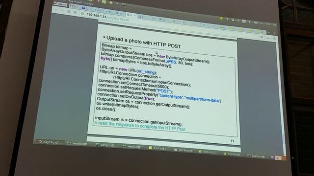Android Studio - Complete Android Apps Tutorial - HTTP Connections - Day 14 - 9.20 смотреть онлайн