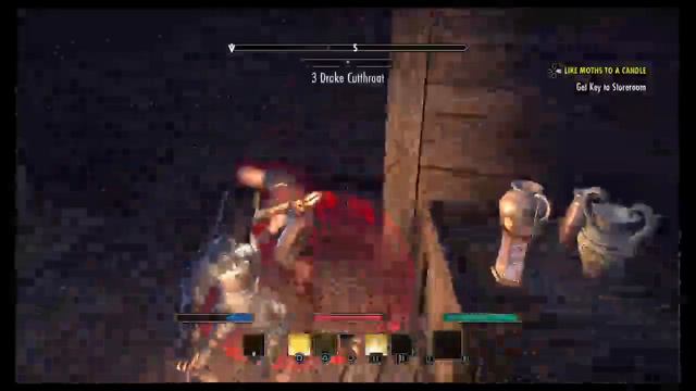 Elder Scroll Online Tamriel Unlimited: Male Characters Questing.