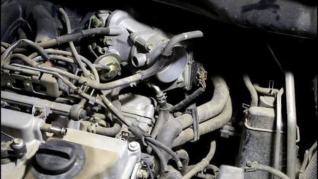 Замена свечей зажигания двигатель 1MZ FE 1часть Toyota Harrier Тойота Харриер 2004 года смотреть онлайн