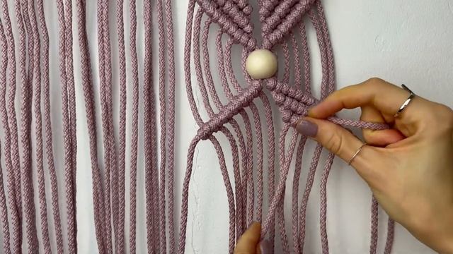 DIY Macrame Shelf Tutorial │ Wall Hanging Shelf │ Home Decoration │ Book shelf diy │ Pink Interio смотреть онлайн