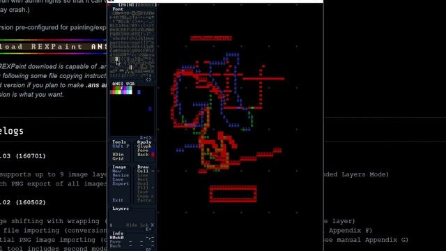 Rexpaint -- Free ANSI Paint Package смотреть онлайн