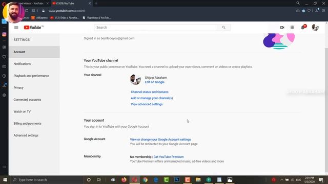 How To Enable Custom URL For Youtube Channel || shijo P abraham || 2020 смотреть онлайн