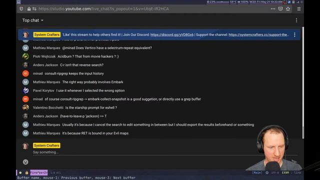 System Crafters Live! - Replacing Ivy and Counsel with Vertico and Consult смотреть онлайн