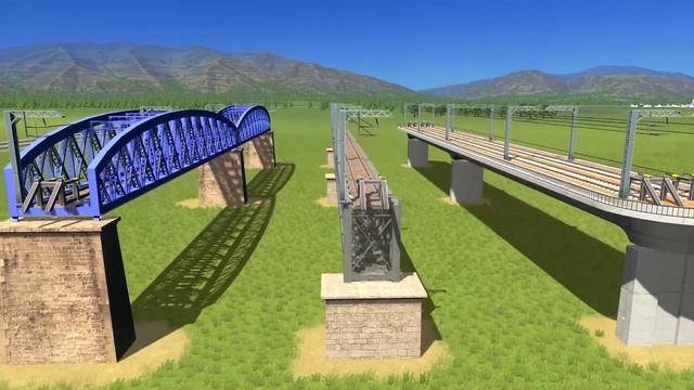 A Look At Every NEW Asset In Train Stations, Bridges & Piers CC Packs for Cities Skylines! смотреть онлайн